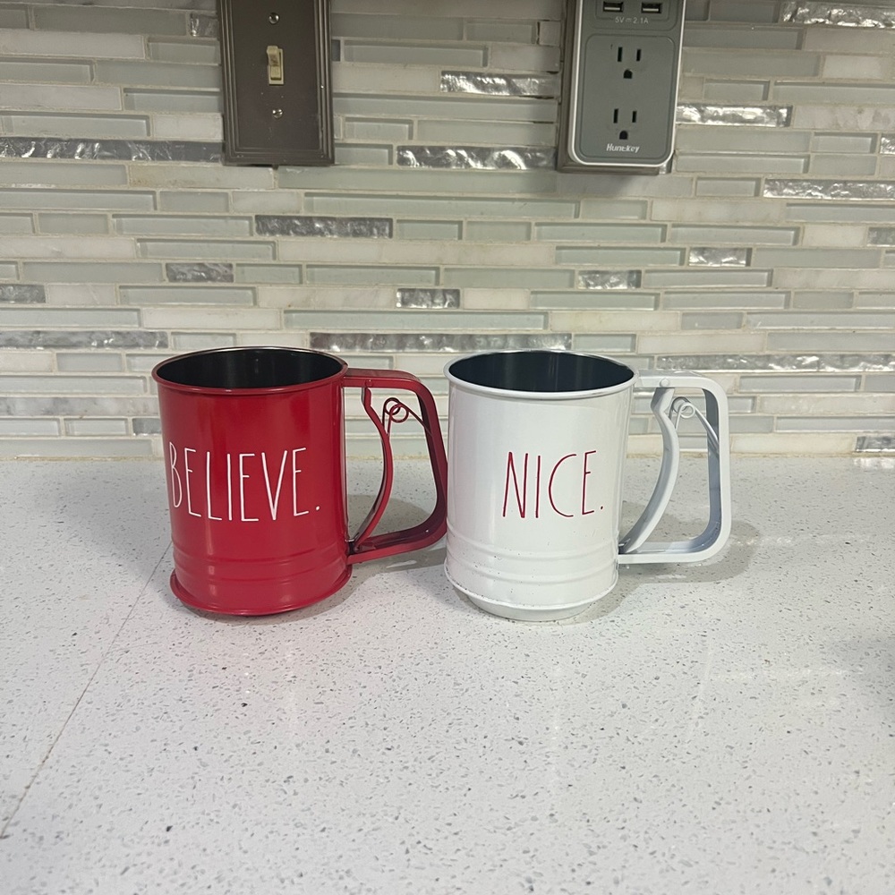 Rae Dunn Christmas Sifters